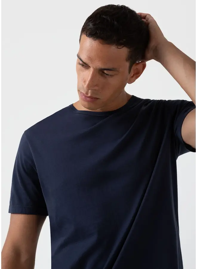 Crewneck T-Shirt – Navy