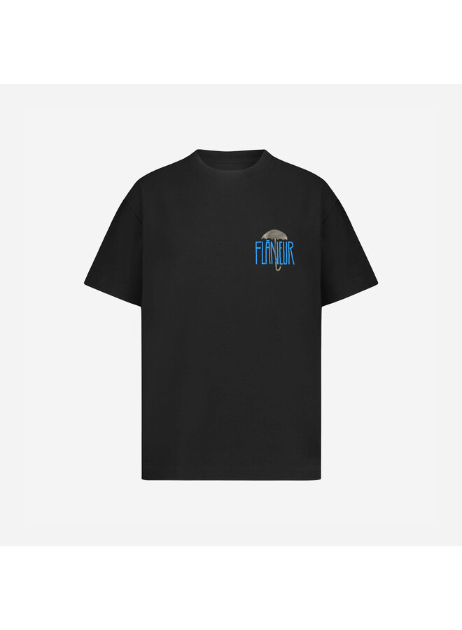 Upside Down T-Shirt - Black