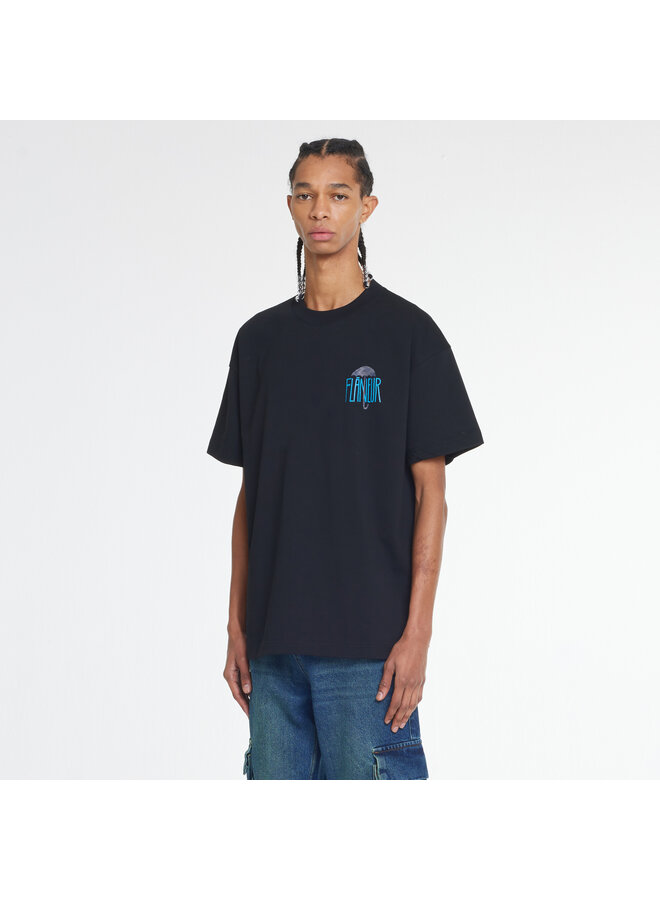 Upside Down T-Shirt - Black