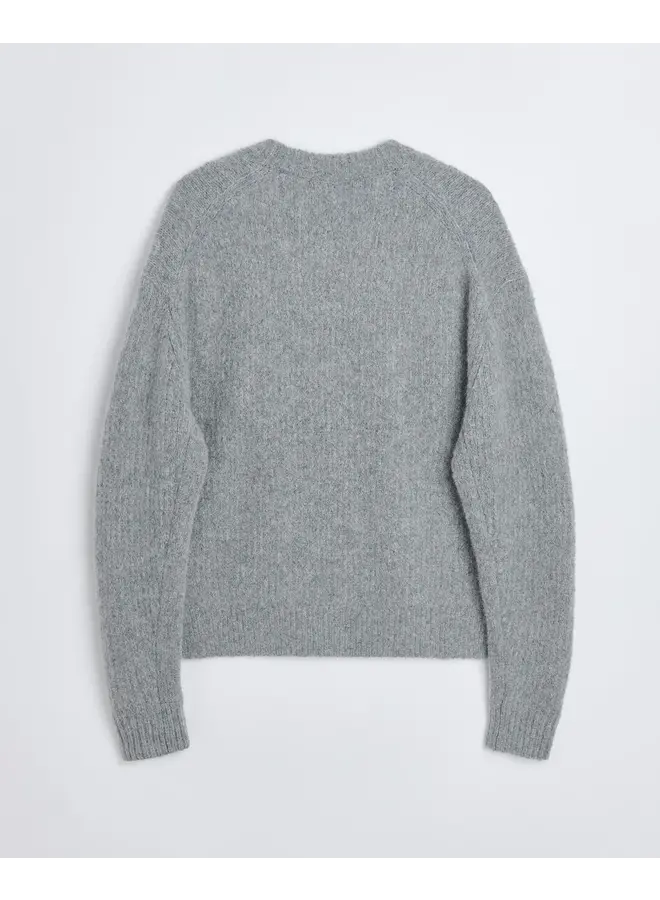 Yak Sweater - Grey Melange