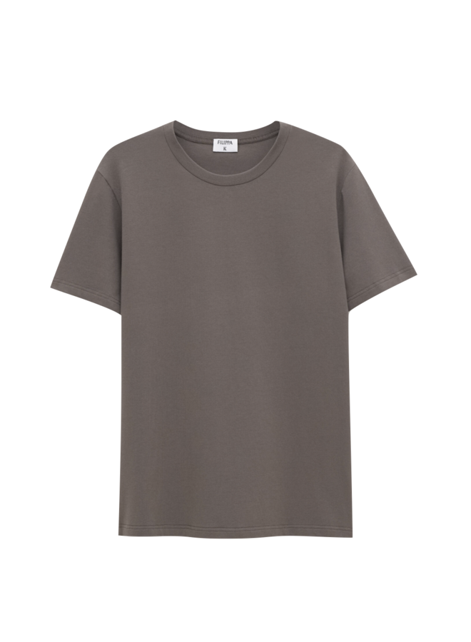 Stretch Cotton Tee - Dark Sage