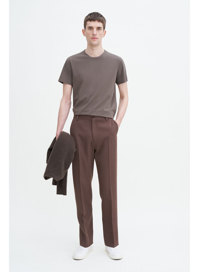 Stretch Cotton Tee - Dark Sage