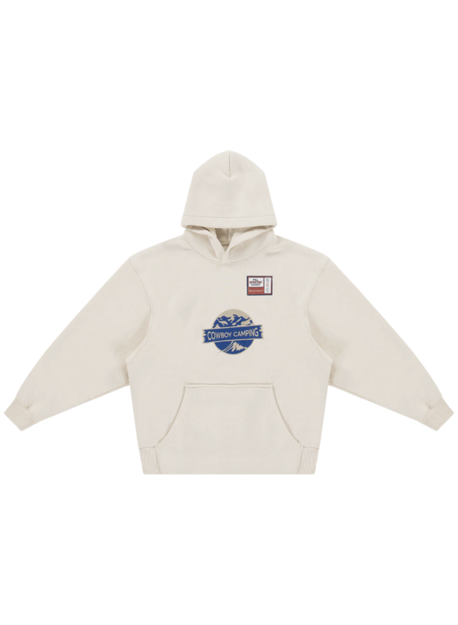 Cowboy Camping Hoodie - Marshmellow