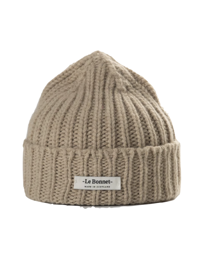 Logo Beanie – Sand