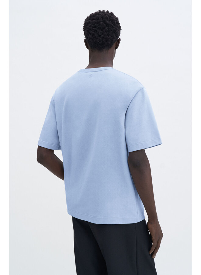 Heavy Crewneck Tee – Air Blue