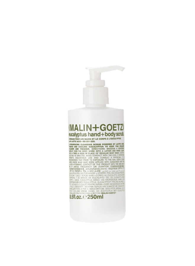 Eucalyptus hand+body scrub 250ml