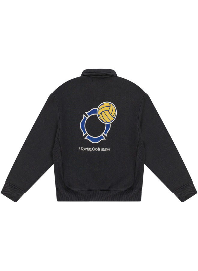 Wet Pass Half  Zip – Caviar Black