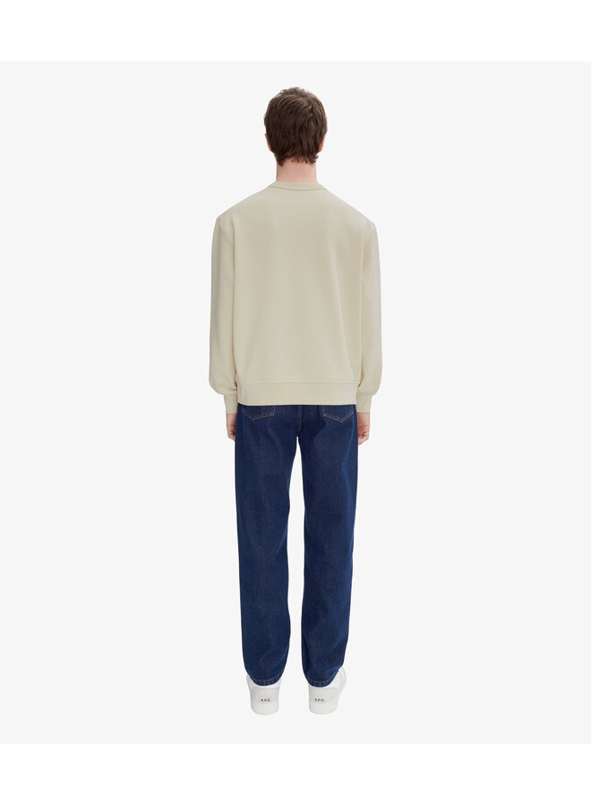 Sweat Boxy Petit VPC - Mastic/Red