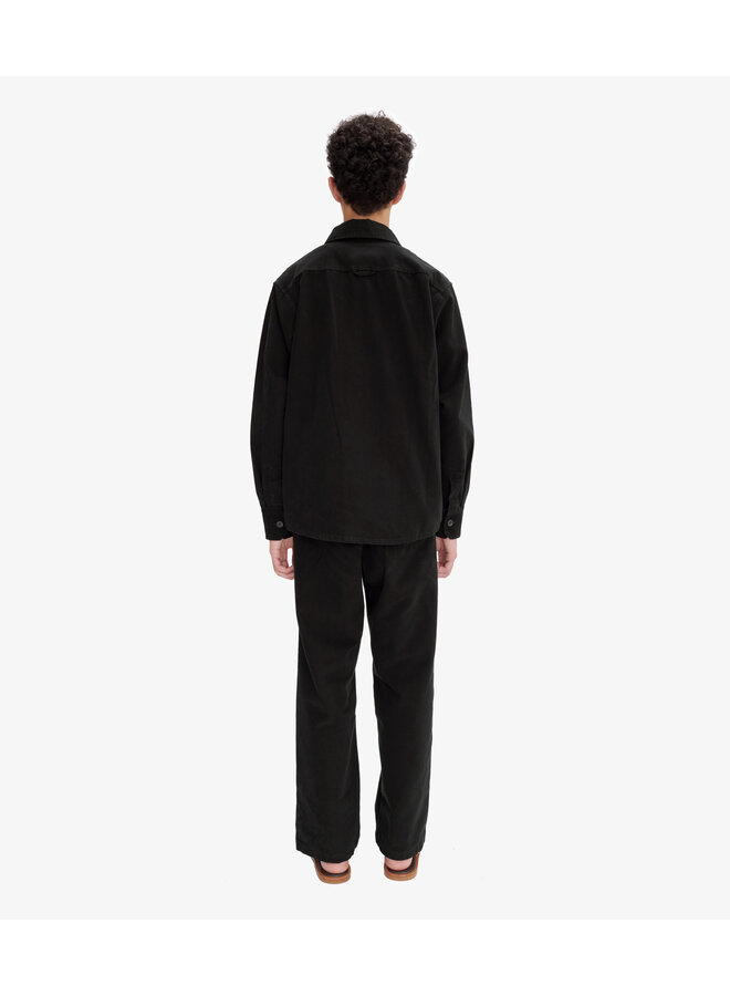 Surchemise Basile Brodee Poitrine - Black