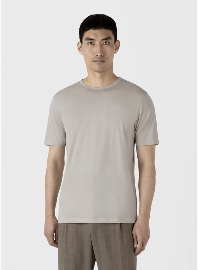 Crewneck T-shirt - Ash Grey