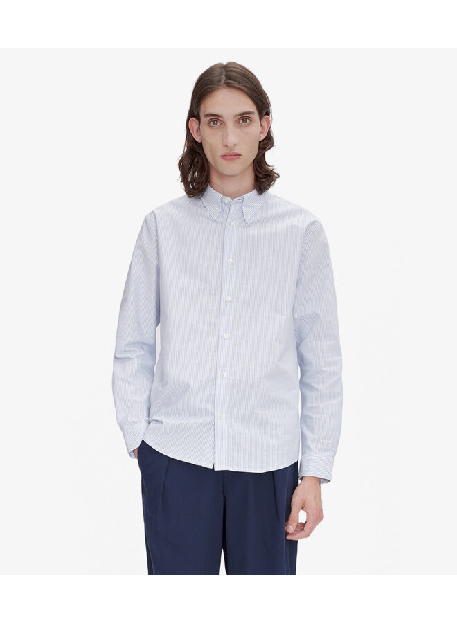 Chemise Greg Logo - Blue