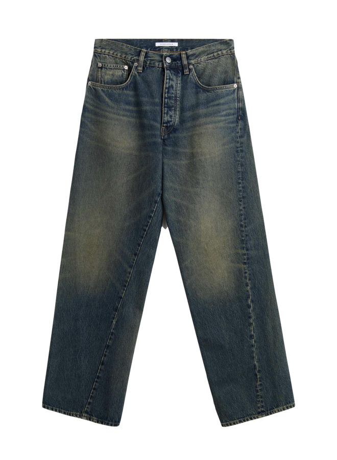 Wide Twist - Dirty Blue