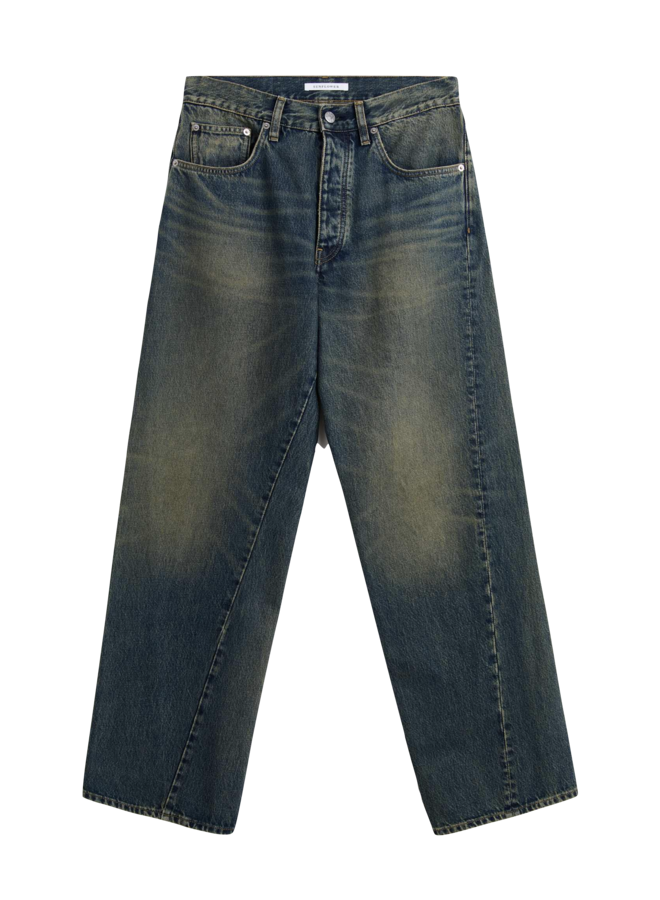 Wide Twist - Dirty Blue