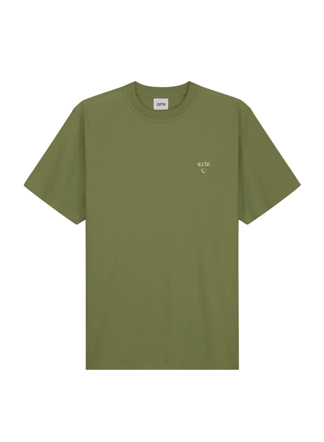 Arte Heart T-shirt - Green