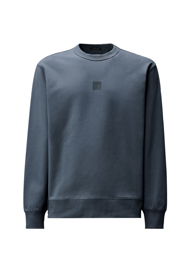 Stretch Fleece Crew Neck - Orion Blue