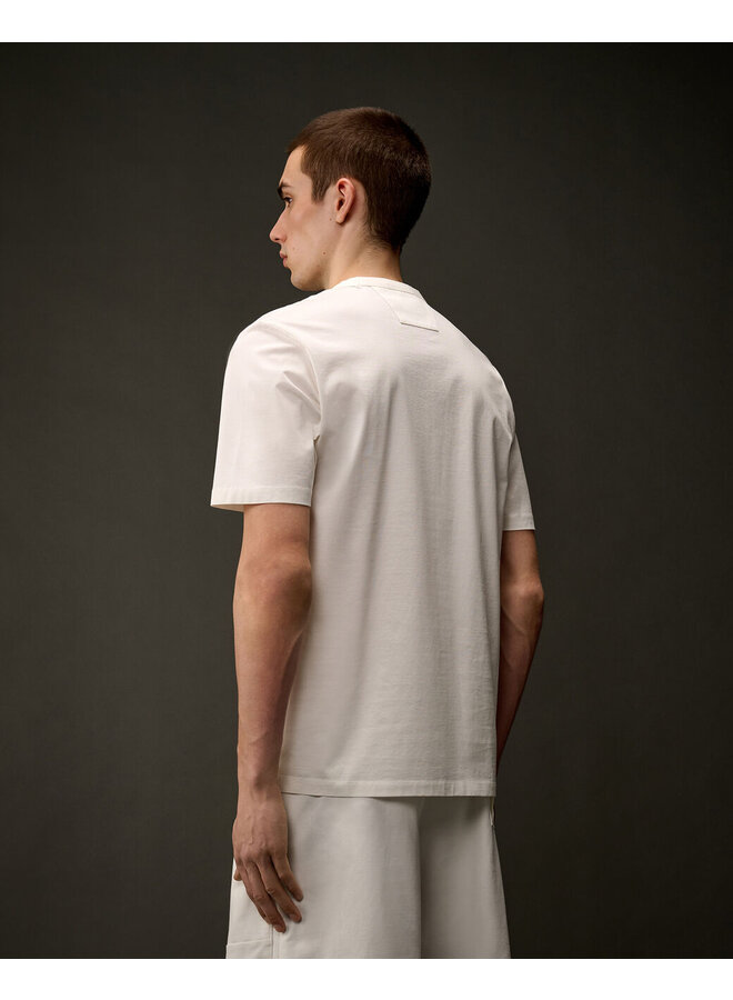 Mercerized SS Tee - Gauze White