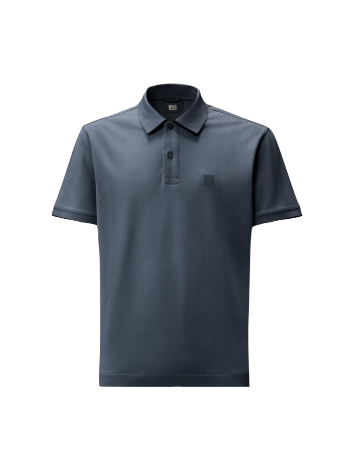 Stretch Piquet Short Sleeve - Orion Blue