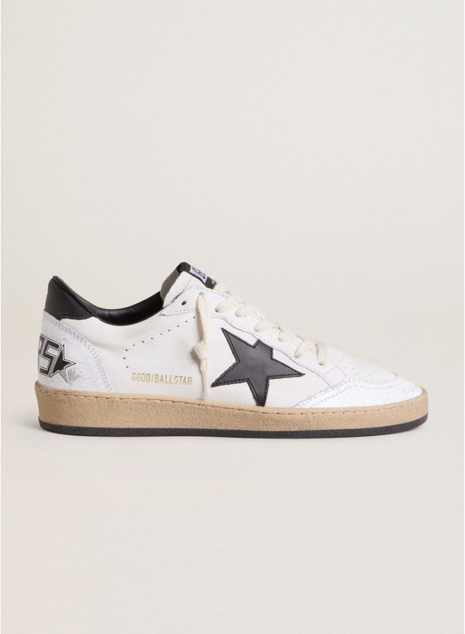 Ballstar Nappa - White/Black