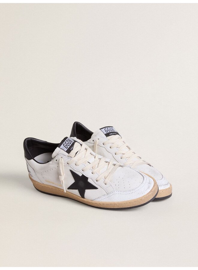 Ballstar Nappa - White/Black