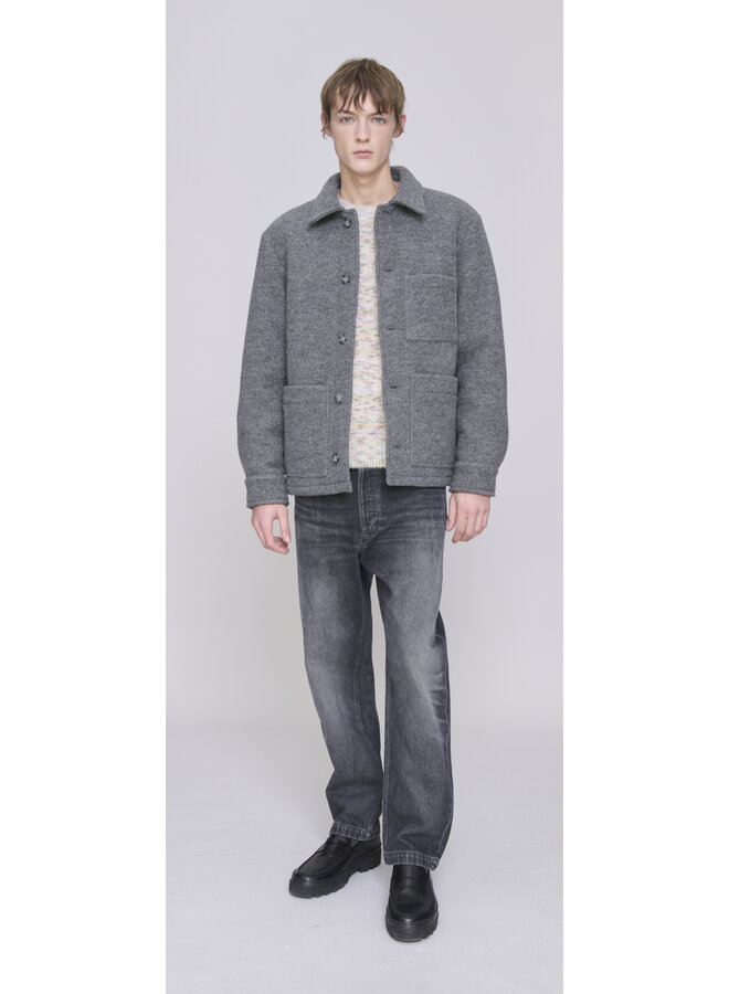 Veste Emile Logo - Heather Grey