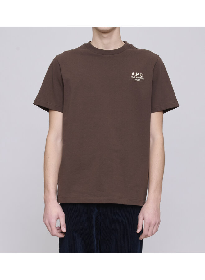 T-Shirt Standard Rue Madame Gots - Ecru / Brown