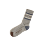 Socks Hight Rib - ChinaBlue/OffWhite/Coffee