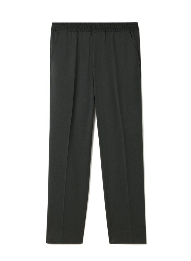 Theo Trousers - Green Melange