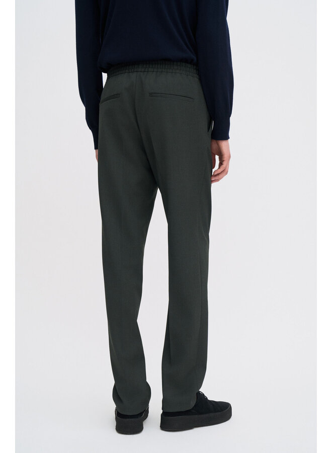 Theo Trousers - Green Melange