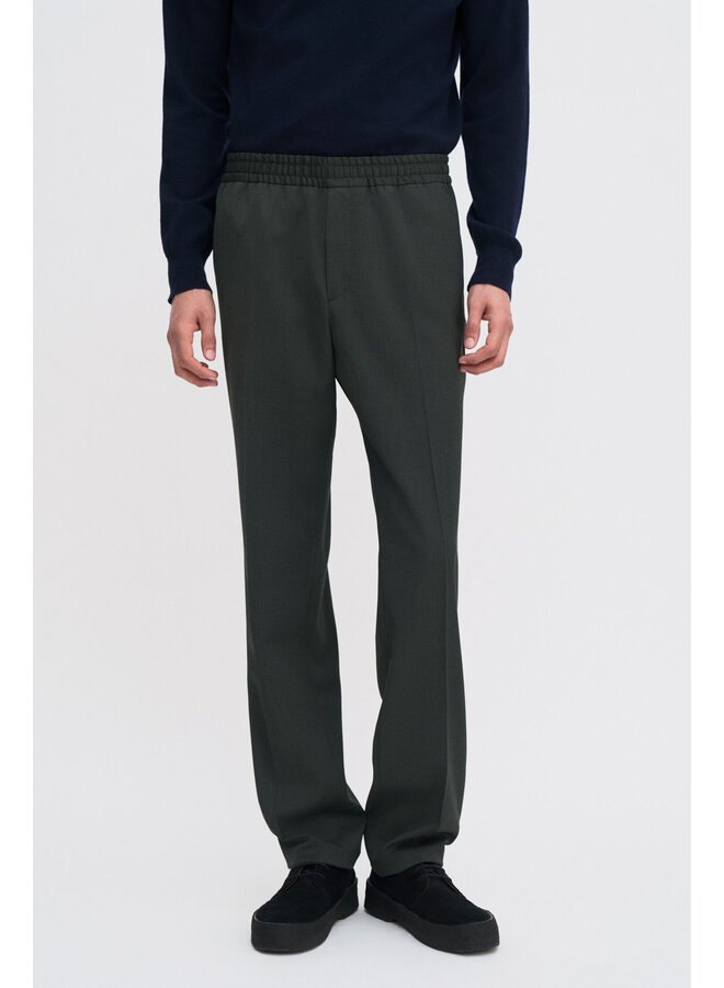 Theo Trousers - Green Melange