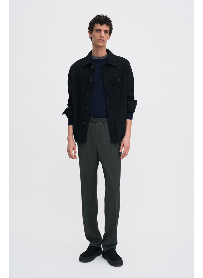 Theo Trousers - Green Melange