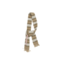 Narrow Scarf - Beige Stripe