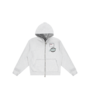 A Pint Of Sheep Full Zip Hoody - Light Gray Marl