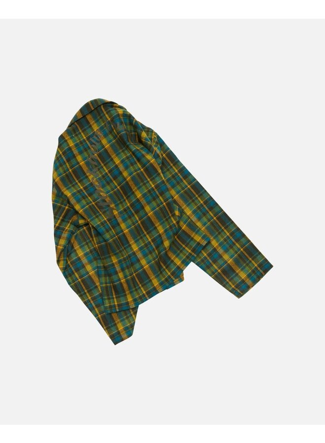 Club Overshirt - Mustard Check