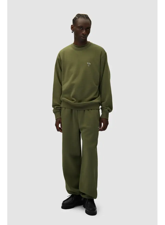 Arte Heart Crewneck - Green