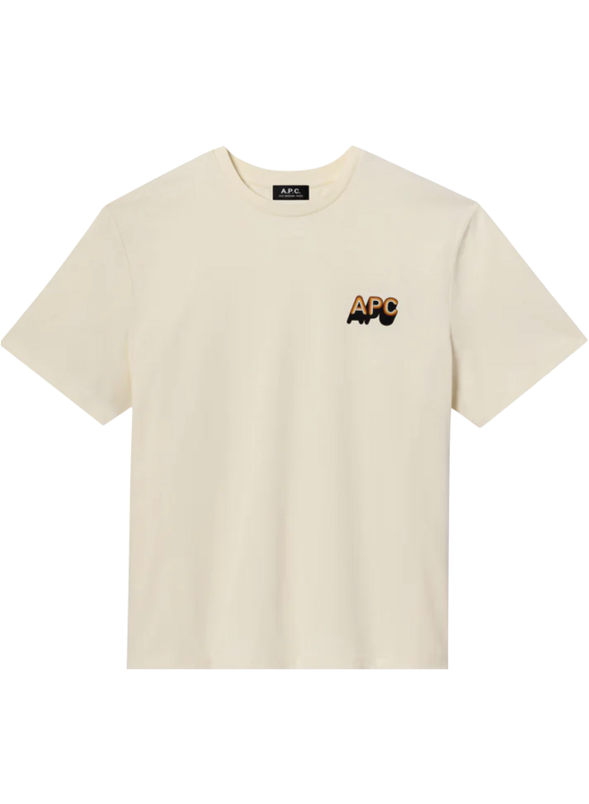 T-Shirt 70'S H - Gots - Ecru