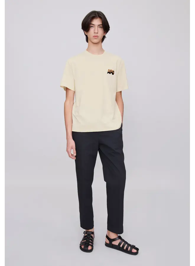 T-Shirt 70'S H - Gots - Ecru