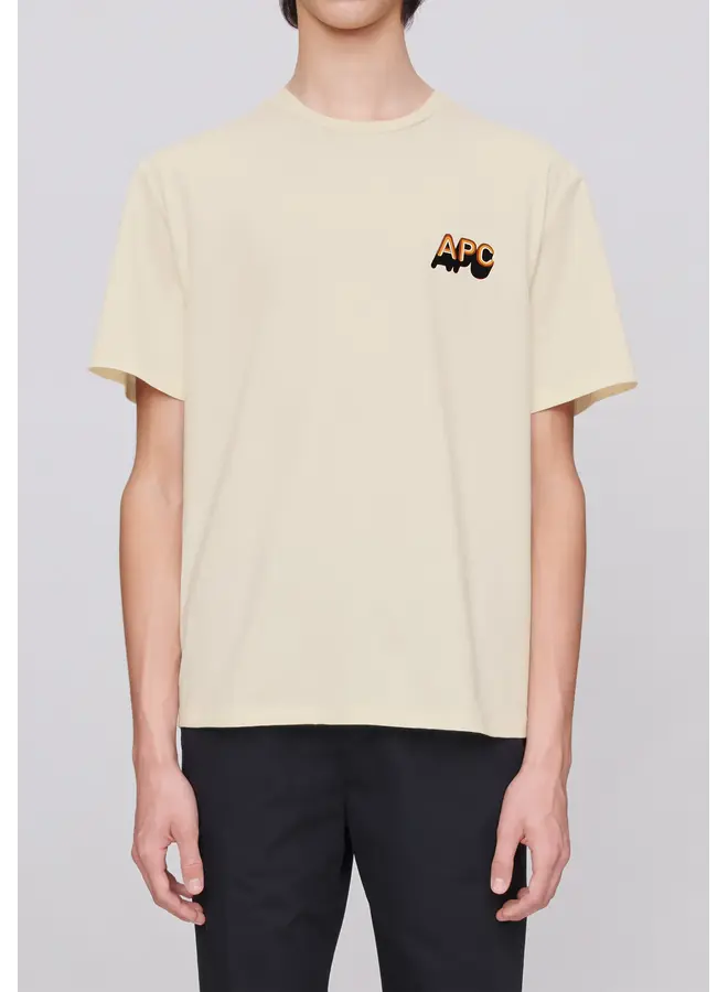 T-Shirt 70'S H - Gots - Ecru