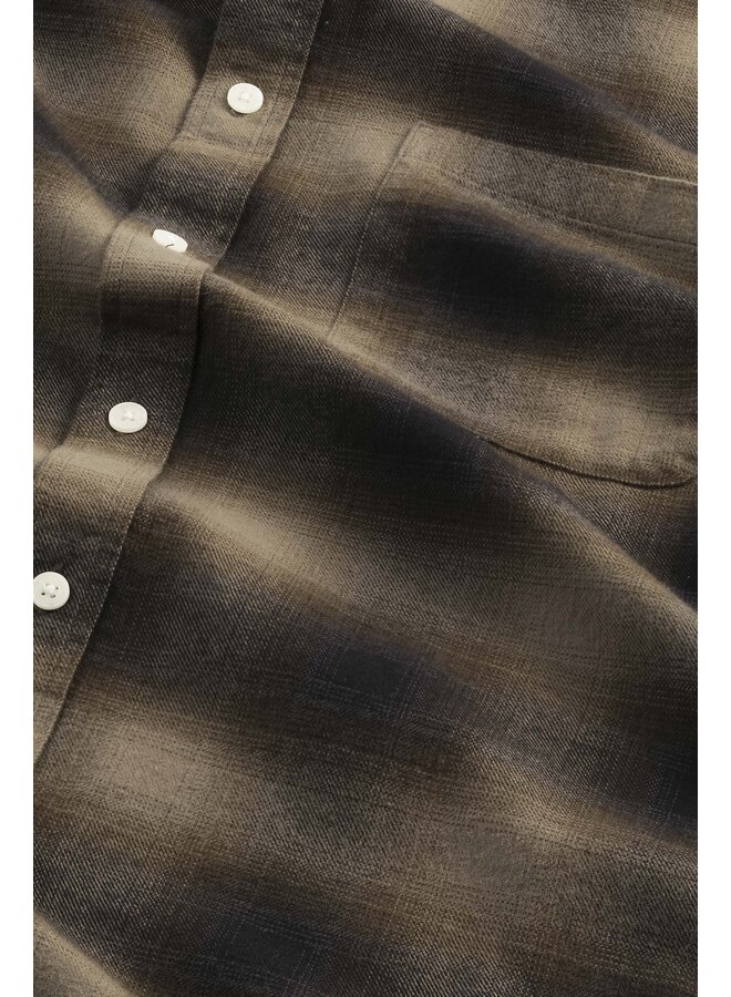 Deon Flannel Shirt - Black Check