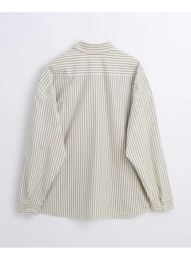 Stable Shirt - White / Khaki