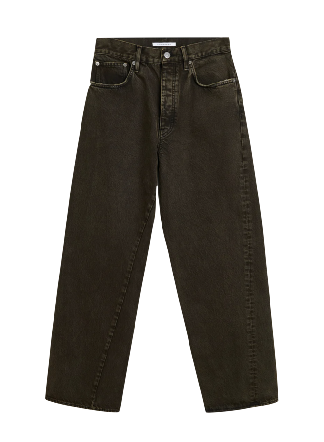 Wide Twist - Overdyed Black Khaki