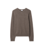 Yak Wool V- Neck Sweater - Driftwood