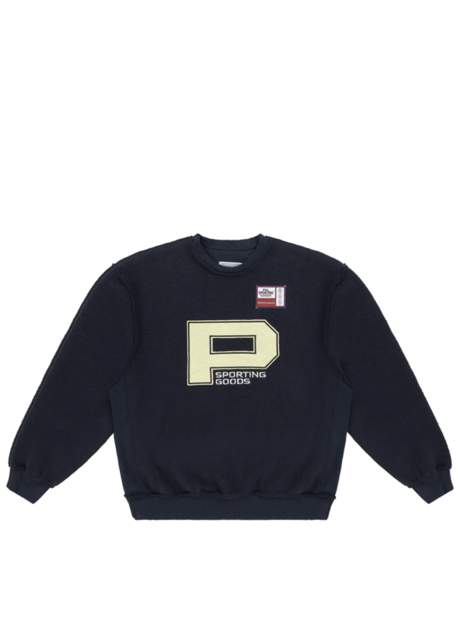 Boundary Inside Out Crewneck - Maritime Blue
