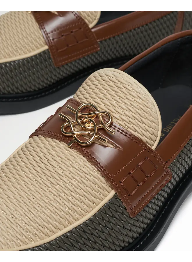 Loafer Reed - Beige / Green
