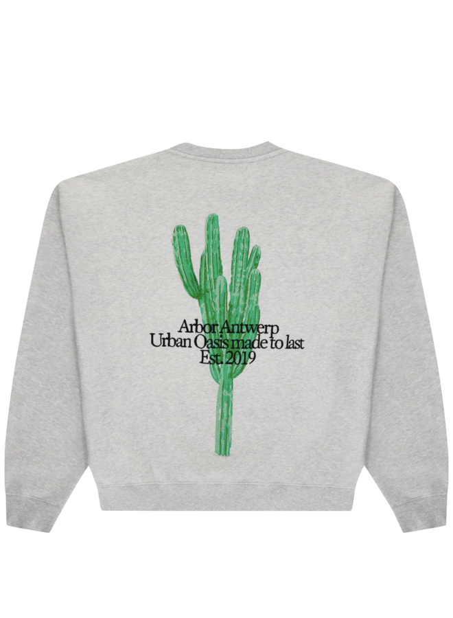 Big Cactus Crewneck - Grey