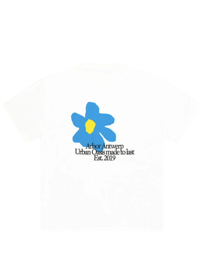 Flower Oasis T-Shirt - Blue
