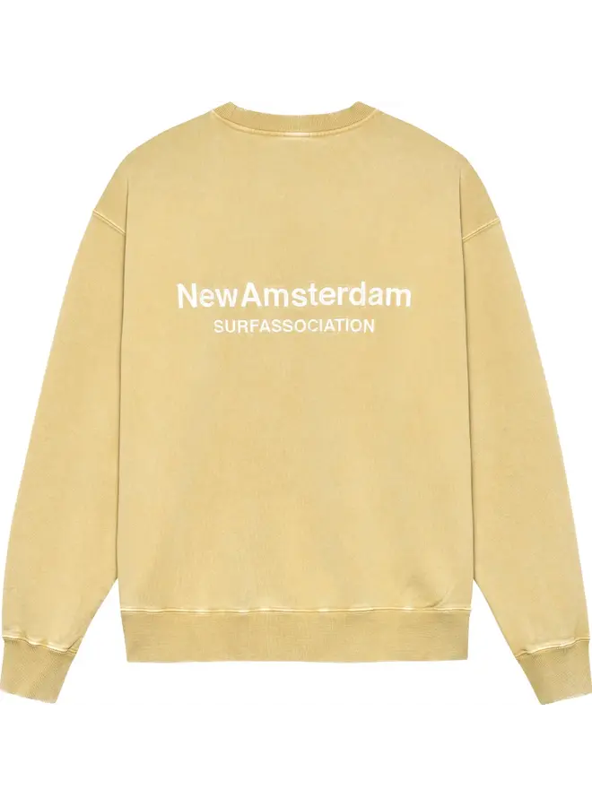 Logo Crewneck - Yellow Stone