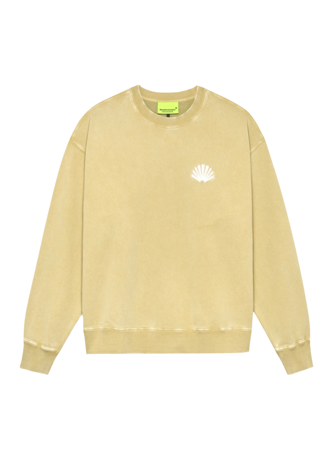 Logo Crewneck - Yellow Stone