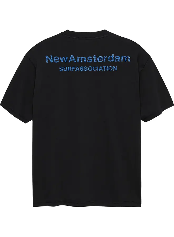 Logo Tee + - Black/Acid Blue