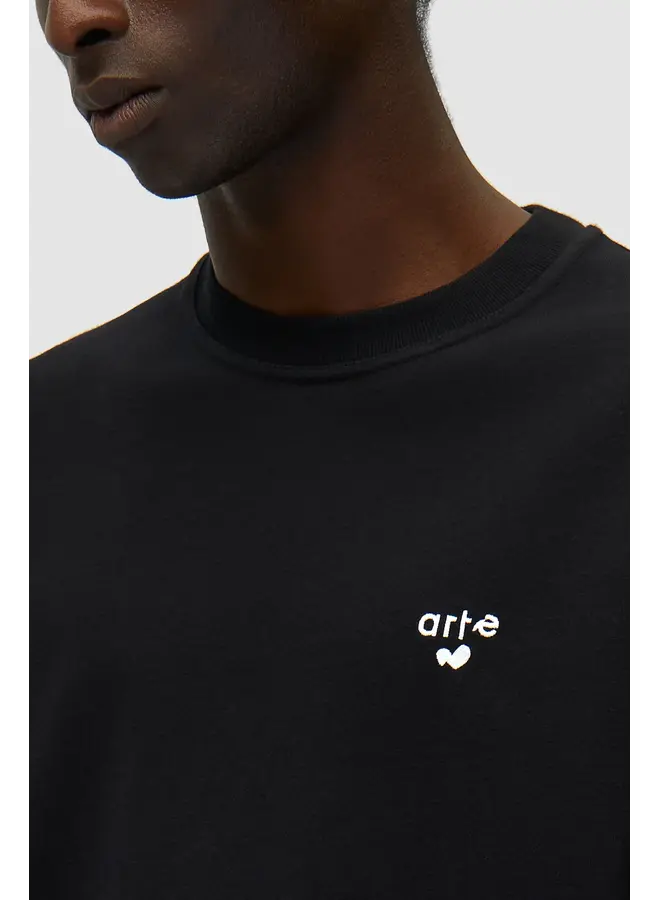 Heart Logo T-shirt - Black