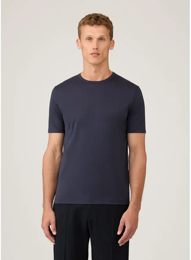 Crewneck T-shirt - Slate Blue